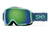 Smith Grom Snow Goggles 2023 Bermuda Stripes / Green Sol-X Mirror 