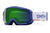 Smith Grom Snow Goggles 2023 Lapis Risoprint / Green Sol-X Mirror 