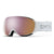 Smith I/O MAG S Snow Goggles 2023 White Chunky Knit / CP Everyday Rose Gold Mirror 