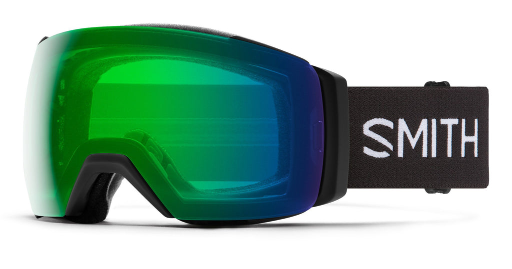 Smith I/O MAG XL Snow Goggles 2022 Black / CP Everyday Green Mirror 