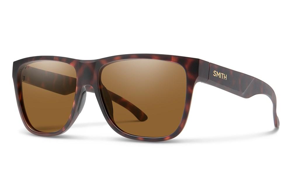 SMITH LOWDOWN XL 2 POLARIZED SUNGLASSES MatteTortoiseChromapopPolarizedBrown 