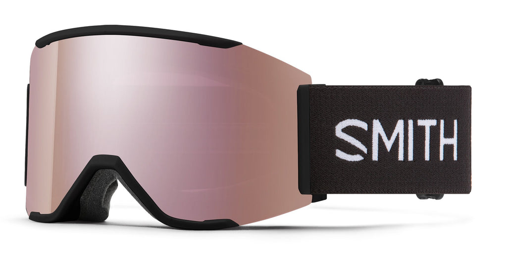 Smith Squad MAG Snow Goggles 2022 Black / CP Everyday Rose Gold Mirror 