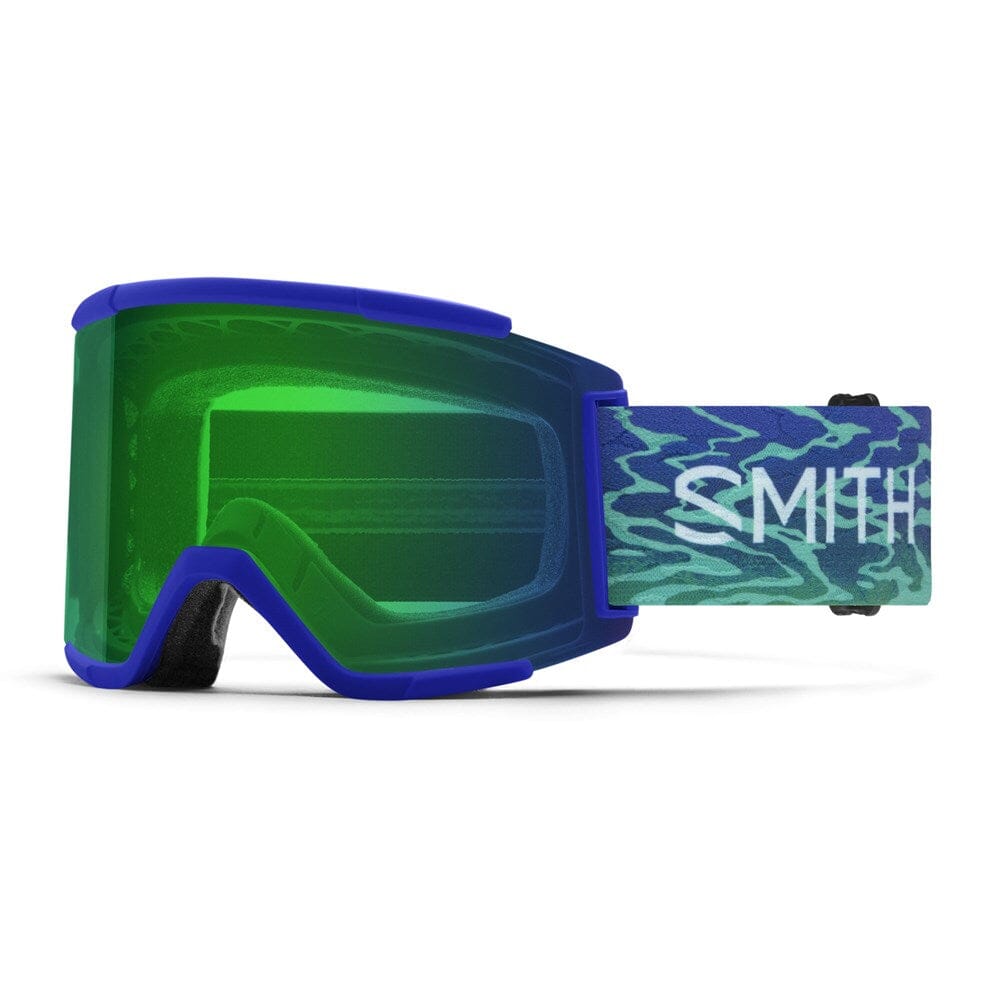 Smith Squad XL Snow Goggles 2024 Lapis Brain Waves / CP Everyday Green Mirror 
