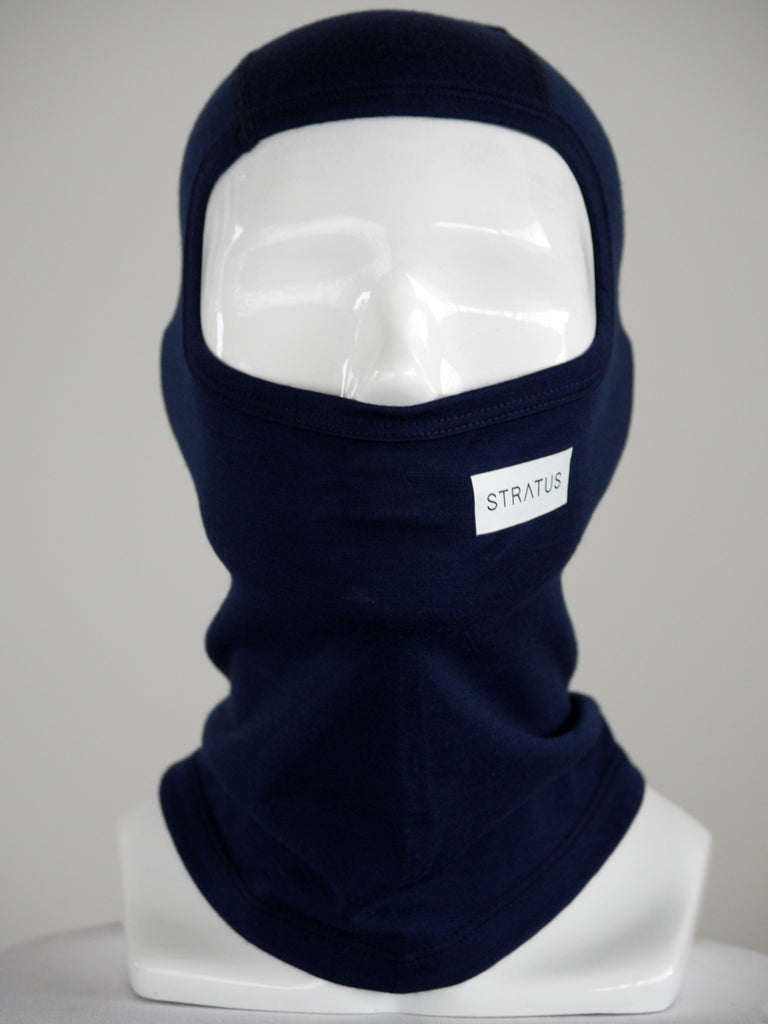 Stratus Merino Balaclava Black 