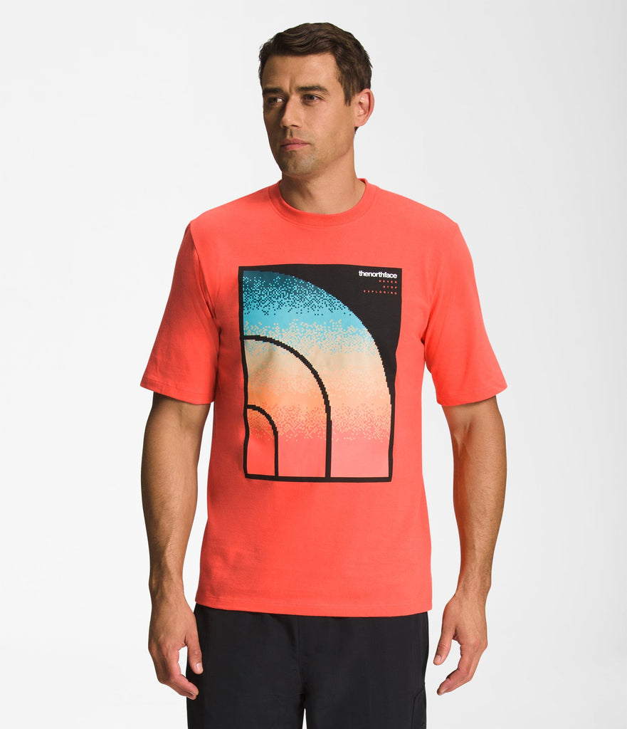 The North Face Coordinates T-Shirt Retro Orange / TNF Black S 