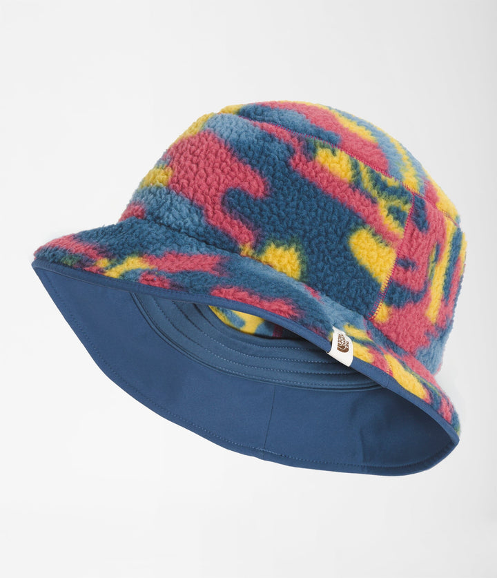 The North Face Cragmont Bucket Hat Shady Blue Dazzle Camo Print S/M 