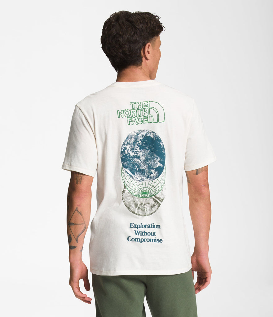 The North Face Earth Day T-Shirt Unbleached / Blue Coral S 