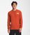 The North Face Sleeve Hit Long Sleeve Graphic T-Shirt Rusted Bronze S 