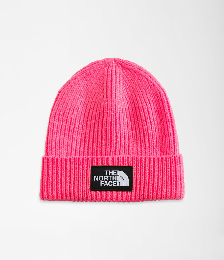 The North Face TNF™ Logo Box Cuffed Beanie Brilliant Coral 