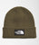 The North Face TNF™ Logo Box Cuffed Beanie Shallow Fit Military Olive 