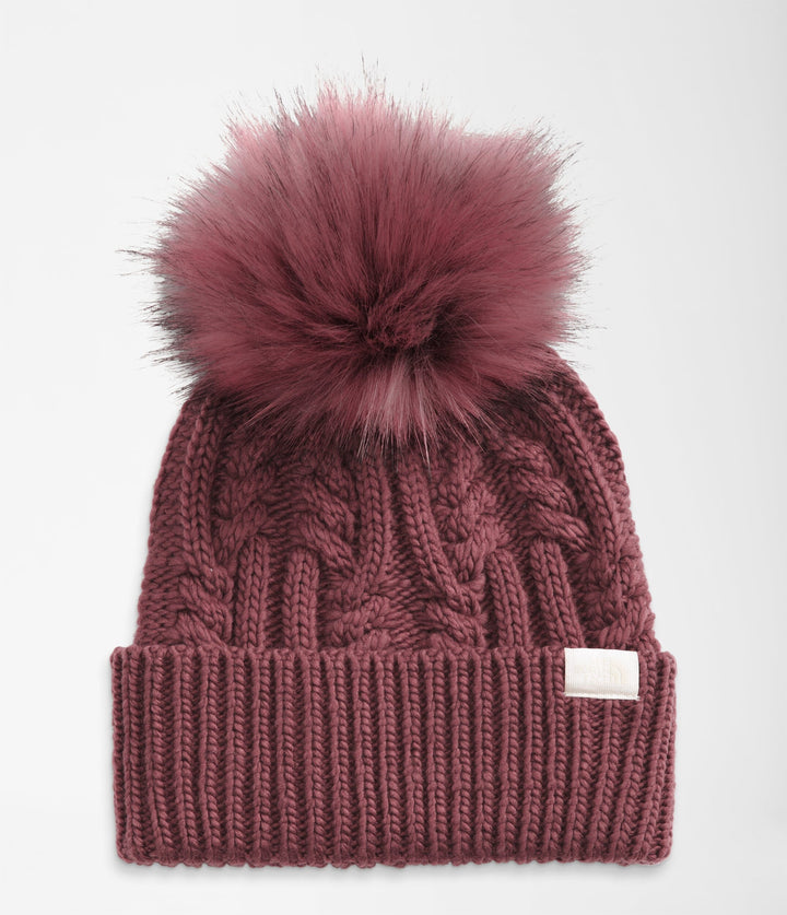 The North Face Women’s Oh Mega Fur Pom Beanie Wild Ginger 