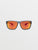 Volcom Baloney Sunglasses have 100% UVA/UVB protection with Matte Smoke frame. 