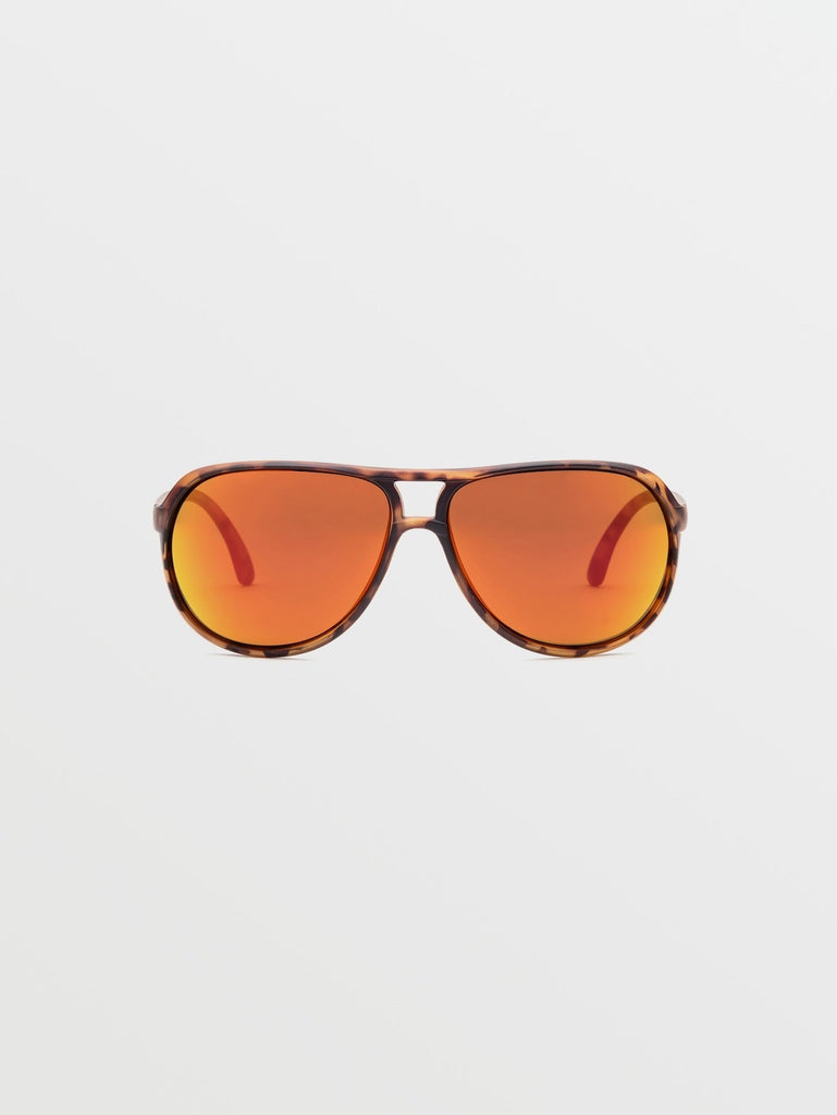 Volcom Creepy Polarised Sunglasses Matte Tort / Heat Polar 