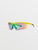 Volcom Download Sunglasses Gloss Yellow / Aqua / Rainbow Mirror 
