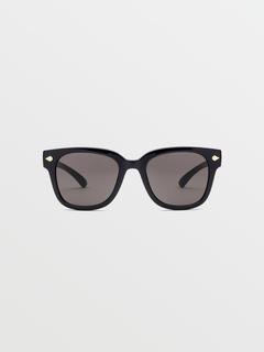 Volcom Freestyle Sunglasses offer 100% UVA/UVB protection with Gloss Black frames. 