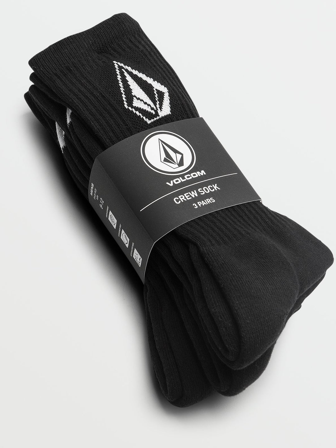 VOLCOM FULL STONE SOCKS 3PK 