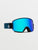 Volcom Garden Snow Goggles Slate Blue / Blue Chrome 