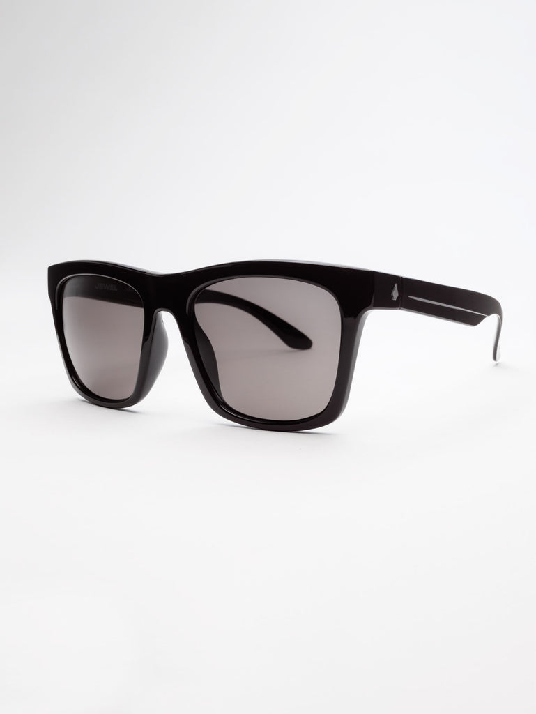 Volcom Jewel Sunglasses Gloss Black / Gray 