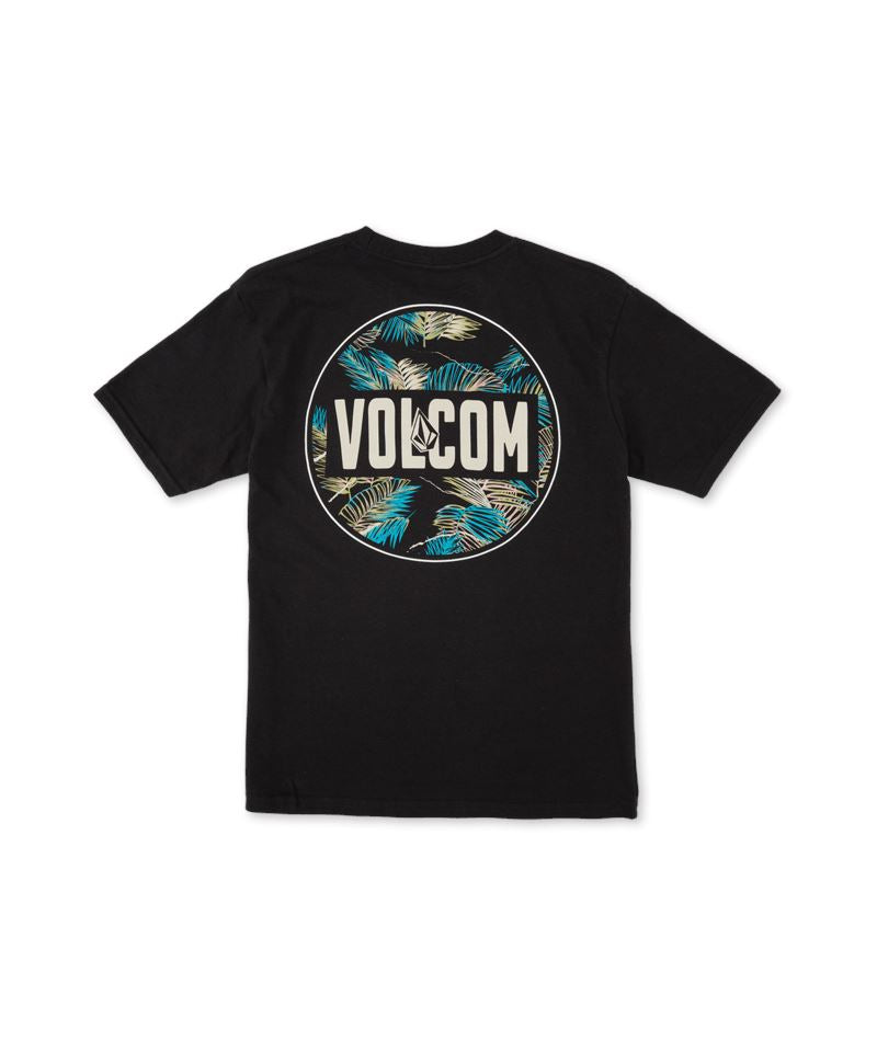 Volcom Liberated 91 Short Sleeve Youth Tee Black 8Y 