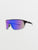 Volcom Macho Sunglasses Grey BLue / Matte Black Clear Fade 