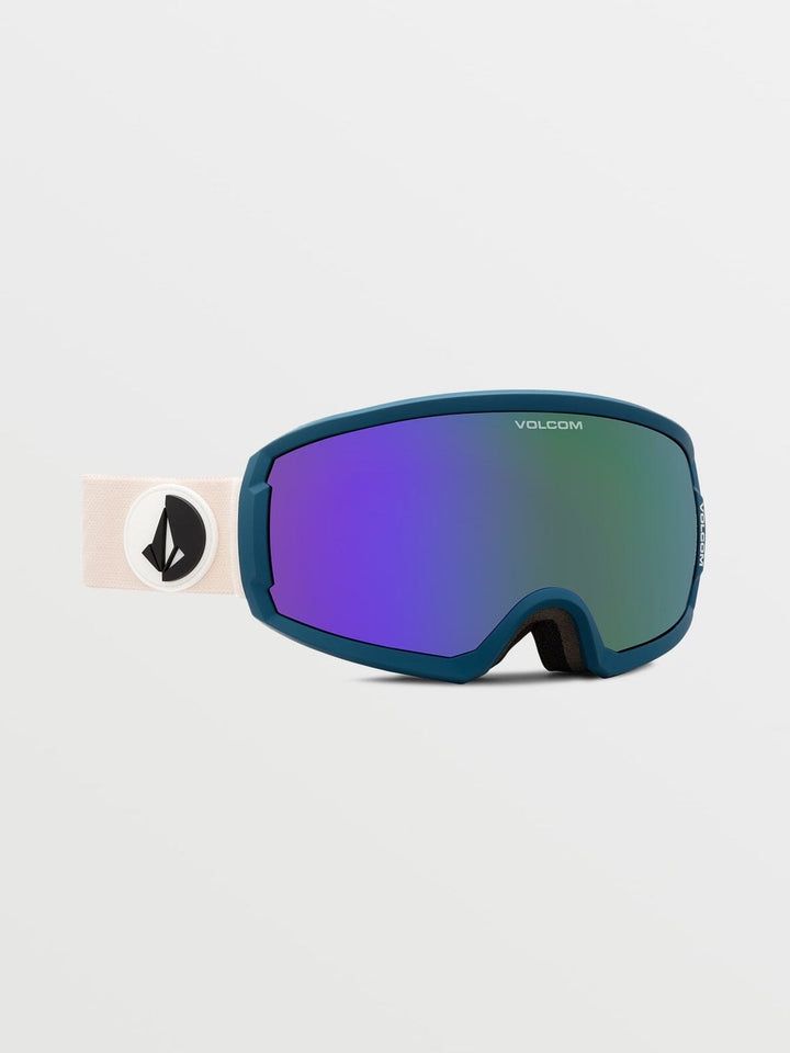 Volcom Migrations Snow Goggles Party Pink Slate Blue/ Purple Chrome 