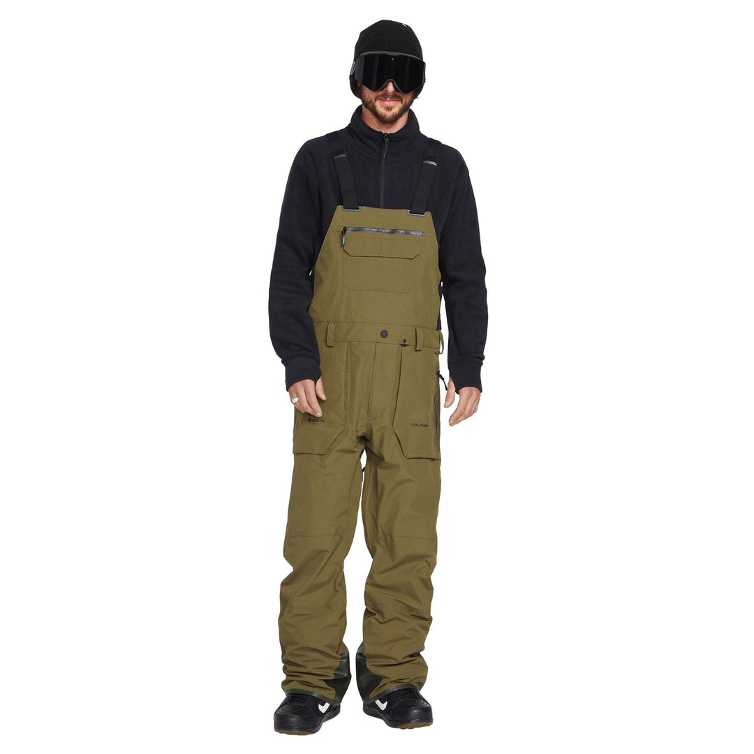 Volcom Rain Gore-Tex Bib Overall Dark Teak S 