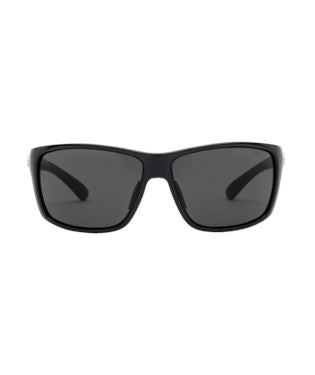 Volcom Roll Sunglasses Gloss Black / Grey 