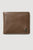 Volcom Single Stone Leather Wallet BROWN O/S 