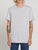 VOLCOM SOLID SHORT SLEEVE TEE GREY MARLE S 