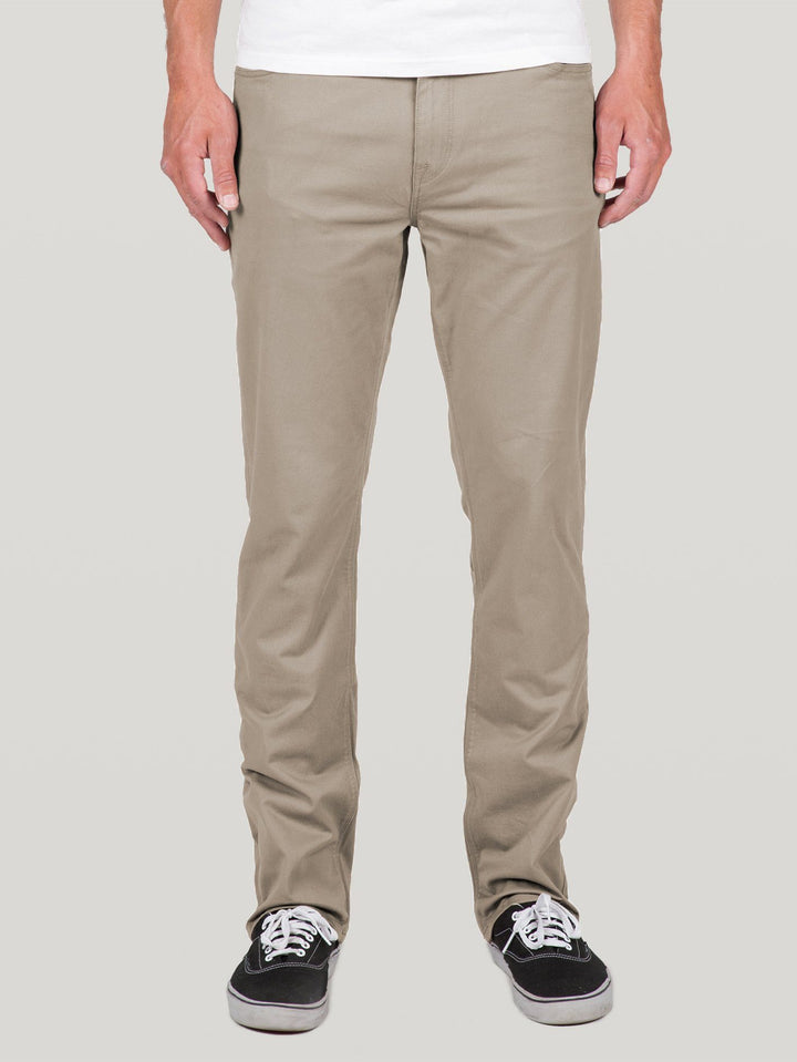 VOLCOM SOLVER 5 POCKET PANT Brindle 36 