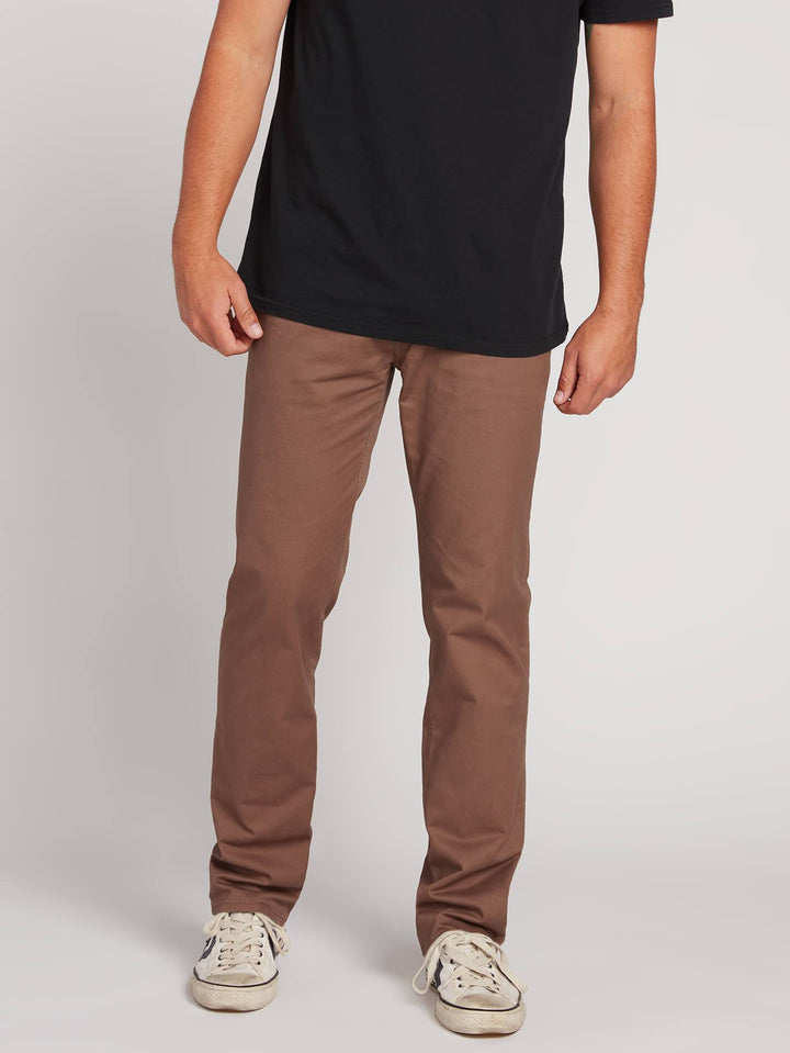 VOLCOM SOLVER 5 POCKET PANT Mushroom 30 