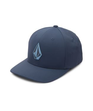 Volcom Stone Tech Flexfit Delta Hat Navy S / M 