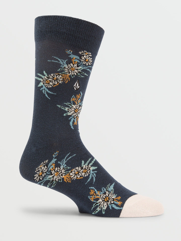 Volcom True Sock Navy Combo 